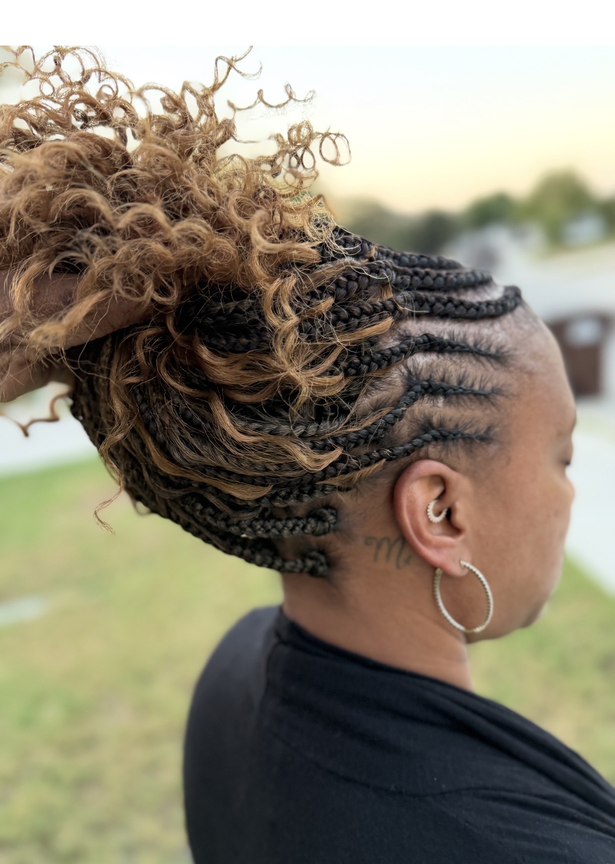 Half-Half Conrows